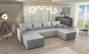 Univerzális ülőgarnitúra, szürke, DUAN U UNI