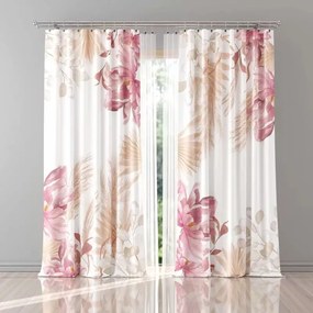 Modern függöny színes virágmintás nyomtatott szövet Danteria 150x250cm