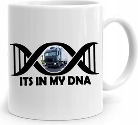Sofőrnek Bögre Its In My Dna Ajándék fényképes nyomtatással