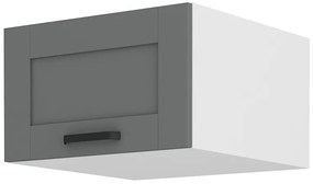 Felső konyhaszekrény Lucid WH 60 NAGU 36 1 F (dustgrey + fehér). 1045550