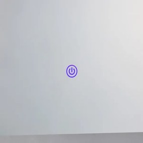 Eglo 99772 - LED Fürdőszobai tükör háttérvilágítással BUENAVISTA LED/15W/230V IP44