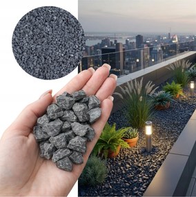 Grys Carbon Granite 16-32MM Kerti Dekorációs Kő Ösvény Dekoráció 10kg