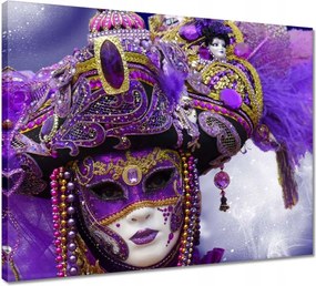 Vászonkép 50x40 Velencei maszk