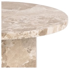 Márvány kerek tárolóasztal ø 50 cm Naxos – Actona