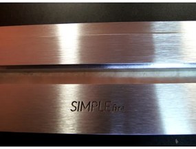 InFire - BIO kandalló 8x120 cm 3kW fekete