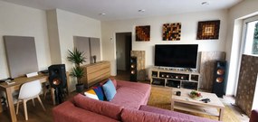 Szélessávú akusztikus panelek 104x64x11cm- több féle színben - 1db 54x64x6cm Egybecsomagolva, szállítással