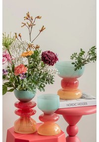 Piros-kék üveg váza (magasság 20,5 cm) Summer Vibes – PT LIVING