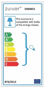 Arc fekete állólámpa - Zuiver