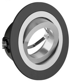 Lámpa Mennyezeti lámpatest MORENA, IP20, kör, fekete