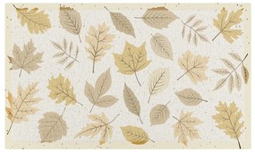 Lábtörlő 40x70 cm Autumn Neutral Leaves – Artsy Doormats