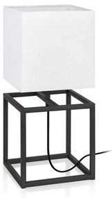 Markslöjd 107306 - Asztali lámpa CUBE 1xE27/60W/230V