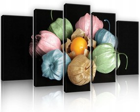 Vászonkép 100x60 Fizalis kínai lampionok csendélet részletek színek nyugalom