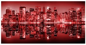 XXL Fotótapéta - Red-hot NYC