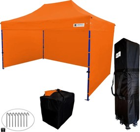 Elárusító sátor 3x4,5m  - Narancssárga