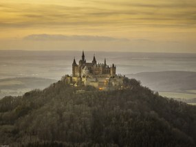 Poszter 40x30cm Hohenzollern kastély, Assaf Frank