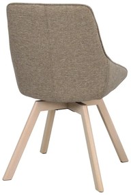 Bézs étkezőszék szett 2 db-os Alison – Rowico