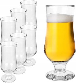 Sörös Poharak Koktélok Pokal Lábas Korsó 360 ml 6 db Ajándék