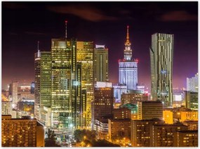 Poszterek 135x100 Város éjszaka