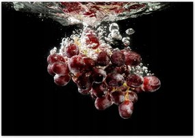 Poszterek 100x70 Sötét szőlő a vízben