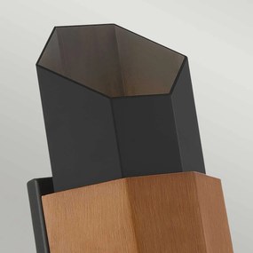 Quoizel modern kültéri fali lámpa chasm fekete elsqz-chasm-m-bkw IP44