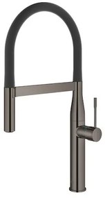 Mosogató csaptelep GROHE Essence szilikon karral Hard Graphite 30294A00