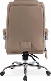 Forgószék masszírozó funkcióval, fűthető funkcióval, bézs színben. GIORGIO