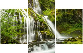 Kép - Vízesés, Wind River Valley (90x60 cm)