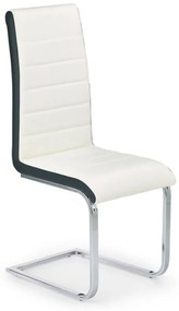 K132 szék, fehér/fekete