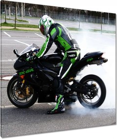 Vászonkép 90x90 Kawasaki Ninja ZX-6R