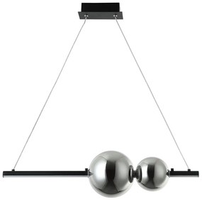 Zambelis 22109 - LED Dimmelhető csillár zsinóron LED/11W/230V fekete