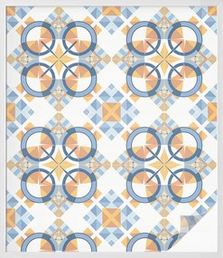 Öntapadós ablakfólia adatvédelem Geometrikus minta 100x116