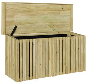 Tároló Láda 119x44x58.5 cm Kezelt Fenyőfa