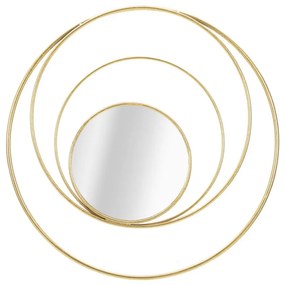 Fali tükör ív glam ø 80x3,5cm