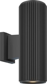MAYTONI O419WL-02B RANDO Modern Kültéri Fali Lámpa Fehér, Fekete E27 IP54