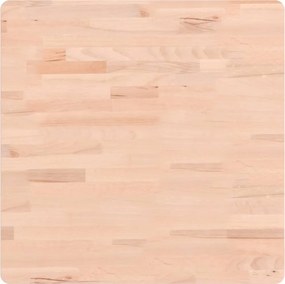 vidaXL tömör bükkfa négyzet alakú asztallap 60 x 60 x 2,5 cm