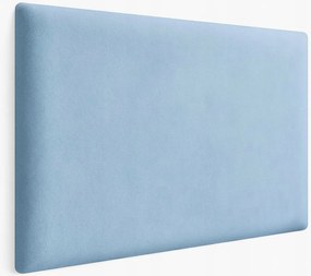 Falra Szerelhető Kárpitozott Panelek 50x30 cm Kék Velúr Dekorációs Fejtámla