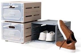 Flex moduláris cipőszervező Brown 30 x 36 x 22 cm
