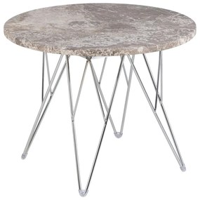 Márvány kerek tárolóasztal ø 55 cm Prunus – Actona