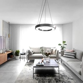 LED Csillár zsinóron LED/30W/230V 4000K átm. 60 cm