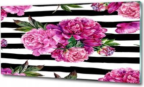 Fotó üvegkép Trópusi levelek 125x50