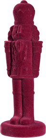 X-MAS diótörő 30 cm , bordó