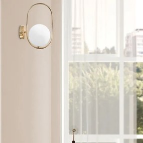 Fali lámpa CORDEL 1xG9/28W/230V arany