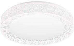 Fehér LED mennyezeti lámpa ø 48 cm Cluster – Trio