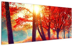 Kép - Őszi táj (120x50 cm)