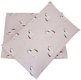 EKO - Pamut muszlin ágynemű a kiságyhoz UNICORN 2 részes