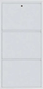 Locking 3 Piece Metal - White