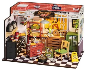 RoboTime - Miniatűr ház Garázs 2xAAA