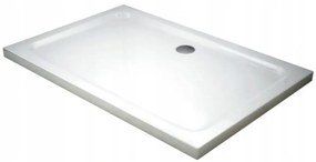 Mexen Slim zuhanytálca 120 x 80 cm + szifon - fehér (40108012)