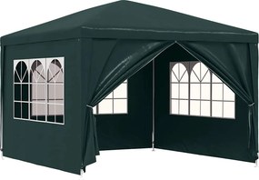 vidaXL zöld partisátor 3 x 3 m