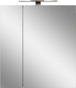 Szürke fürdőszoba szekrény 60x71 cm – Germania